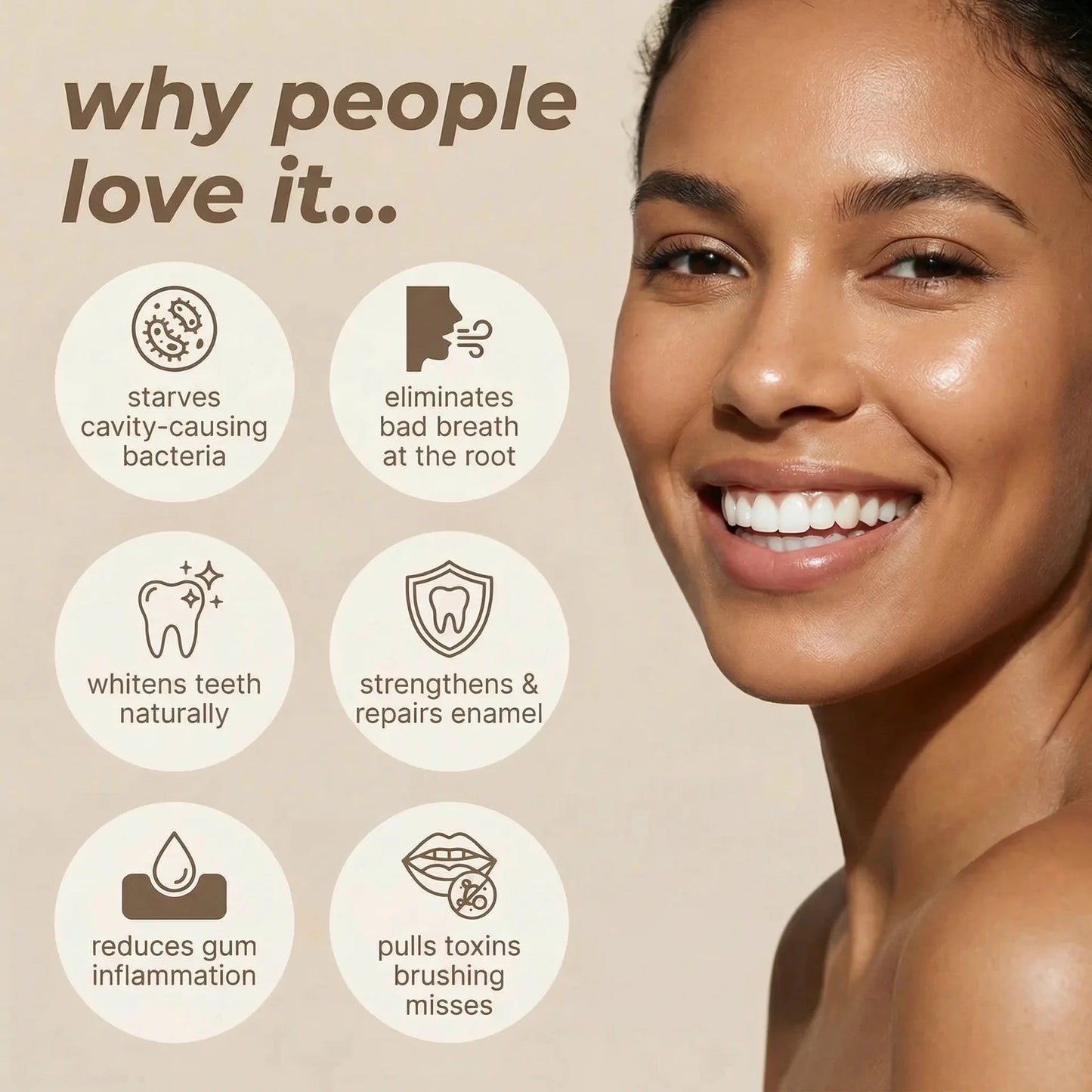 6-in-1 Coconut Oil Pulling Tabs