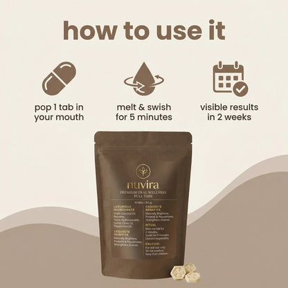 6-in-1 Coconut Oil Pulling Tabs